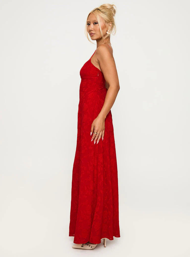 South Of France Maxi Elbise