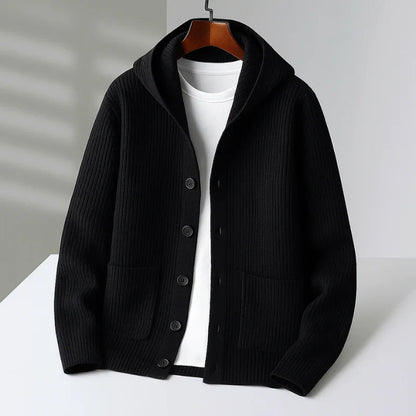 🧶 Kapüşonlu Hırka – Her Gün İçin Şık Sıcaklık