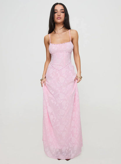 South Of France Maxi Elbise
